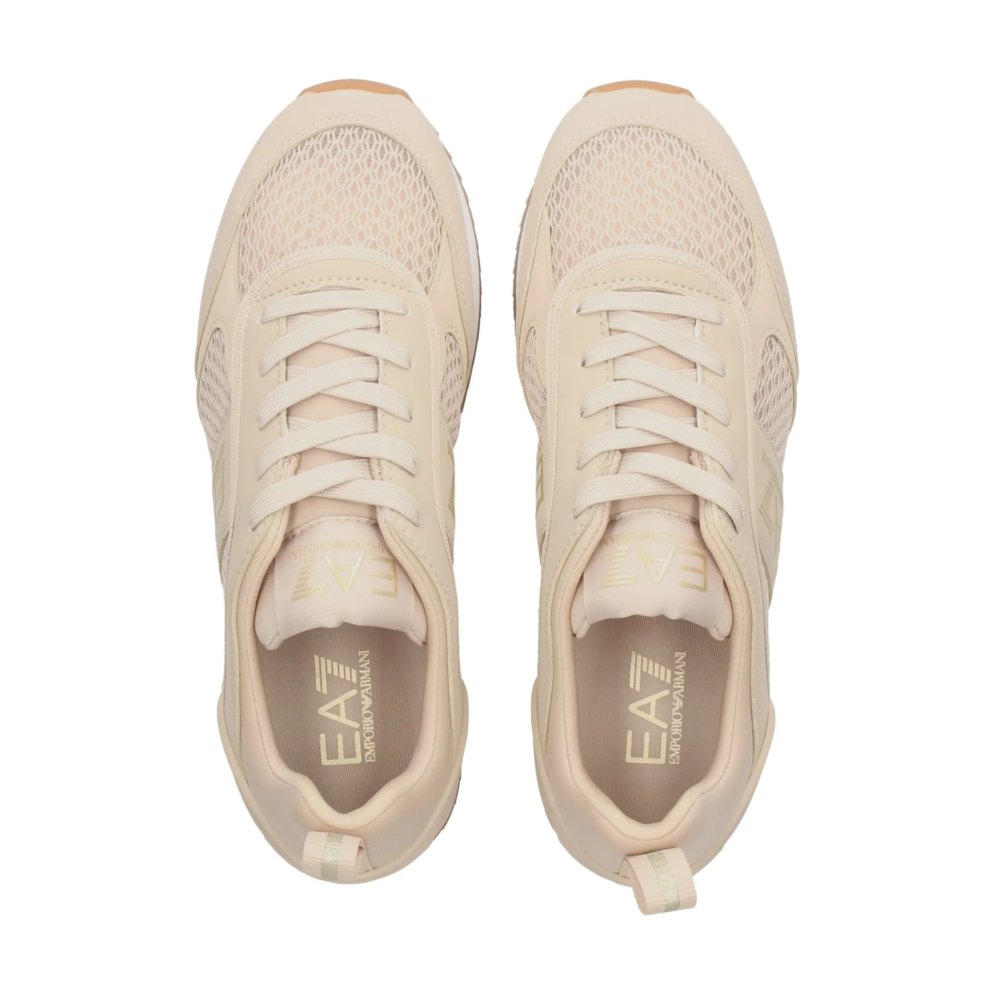 EA7 Zapatillas de Hombre 7X000334 MZ181 CEMENT/GO