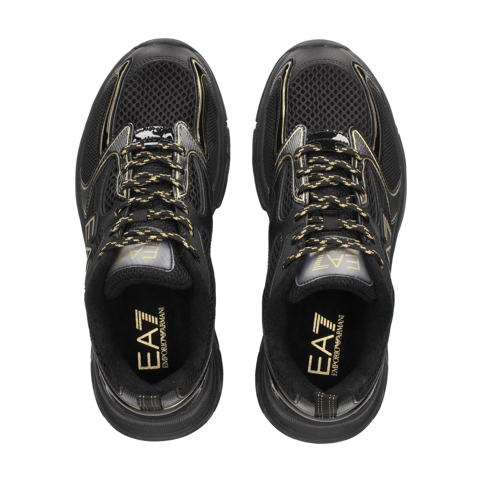 EA7 Zapatillas de Hombre X8X249 MZ177 BLACK/GOL