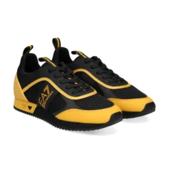 EA7 Zapatillas de Hombre X8X027 T854 BLACK+MANG