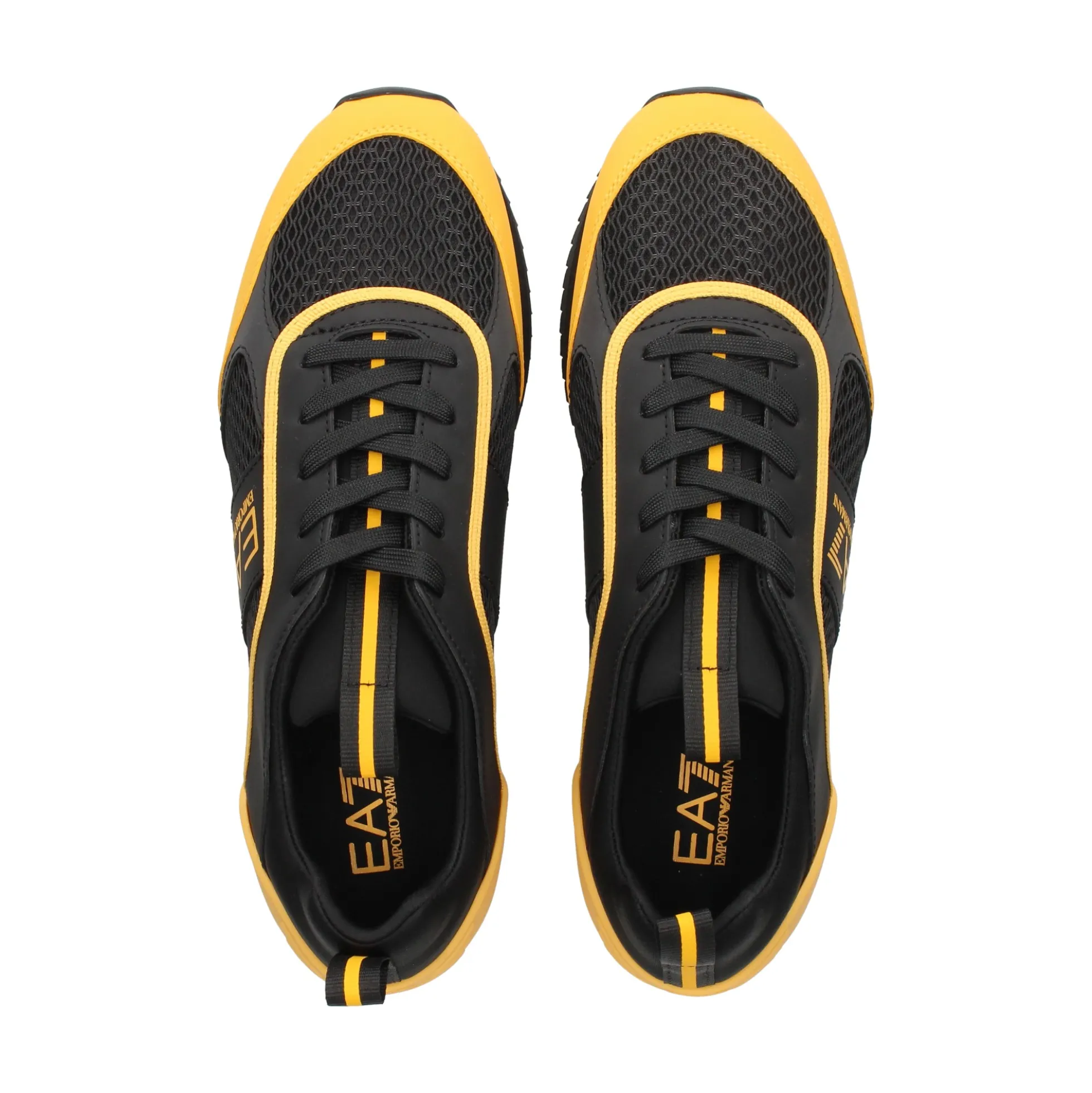EA7 Zapatillas de Hombre X8X027 T854 BLACK+MANG