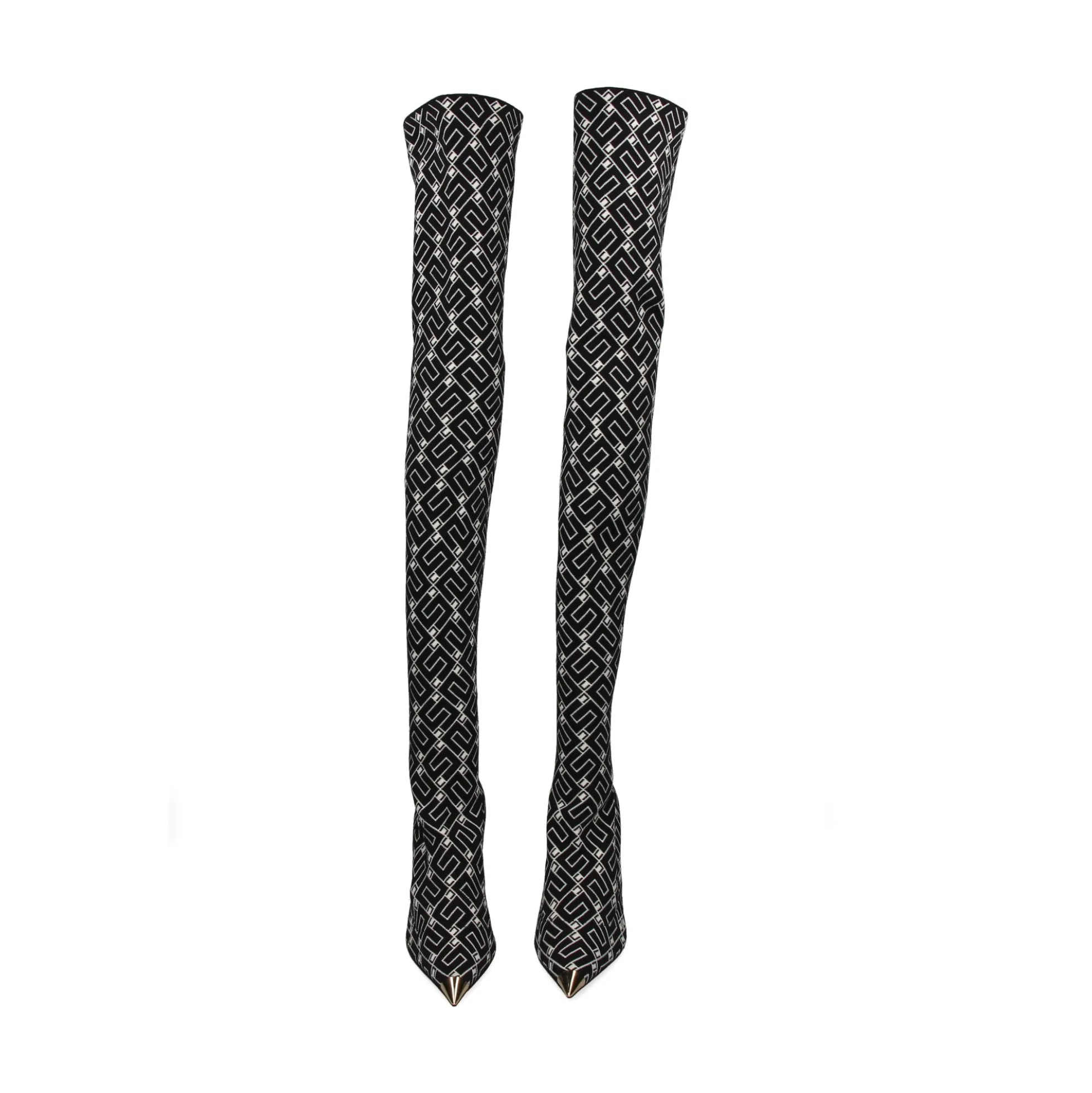 ELISABETTA FRANCHI Botas con tacón de Mujer SA33L36E2 110 NEGRO