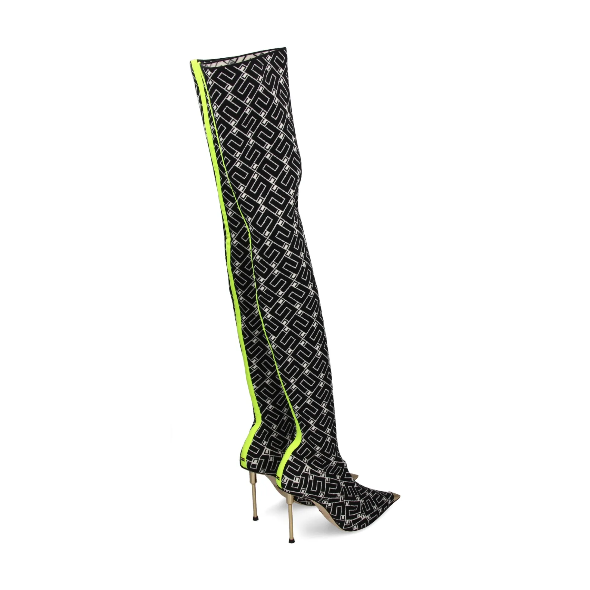 ELISABETTA FRANCHI Botas con tacón de Mujer SA33L36E2 110 NEGRO
