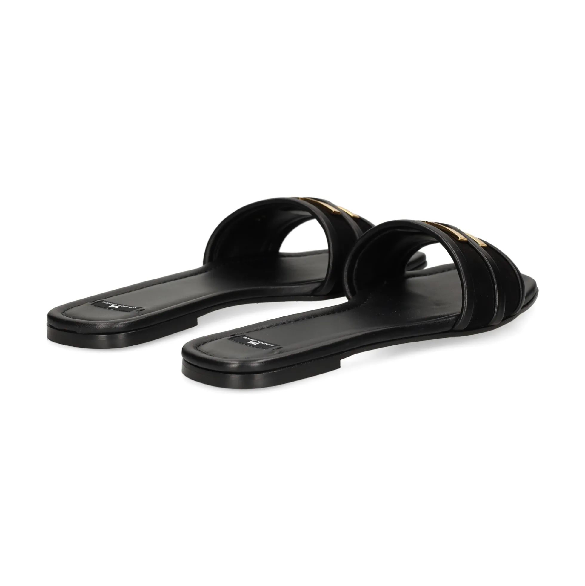 ELISABETTA FRANCHI Sandalias planas de Mujer SA72L61E2 110 NEGRO
