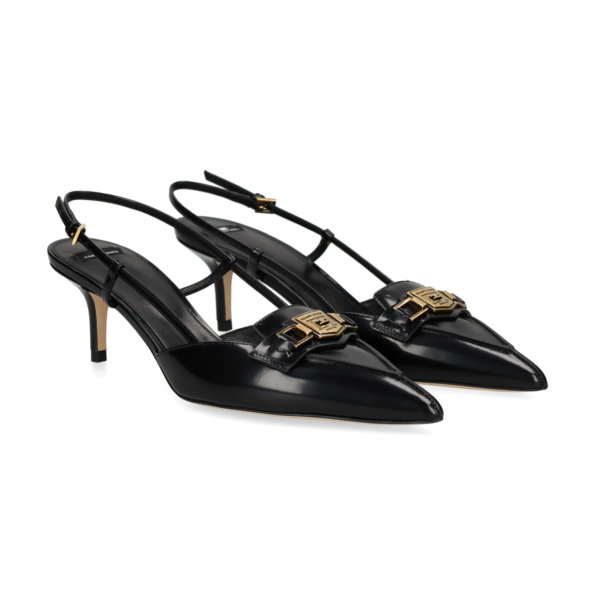 ELISABETTA FRANCHI Zapatos de tacón medio de Mujer SA30B46E2 110 NEGRO