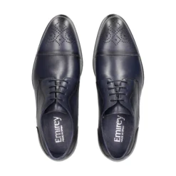 EMIREY Zapatos de vestir de Hombre E-504 AZUL