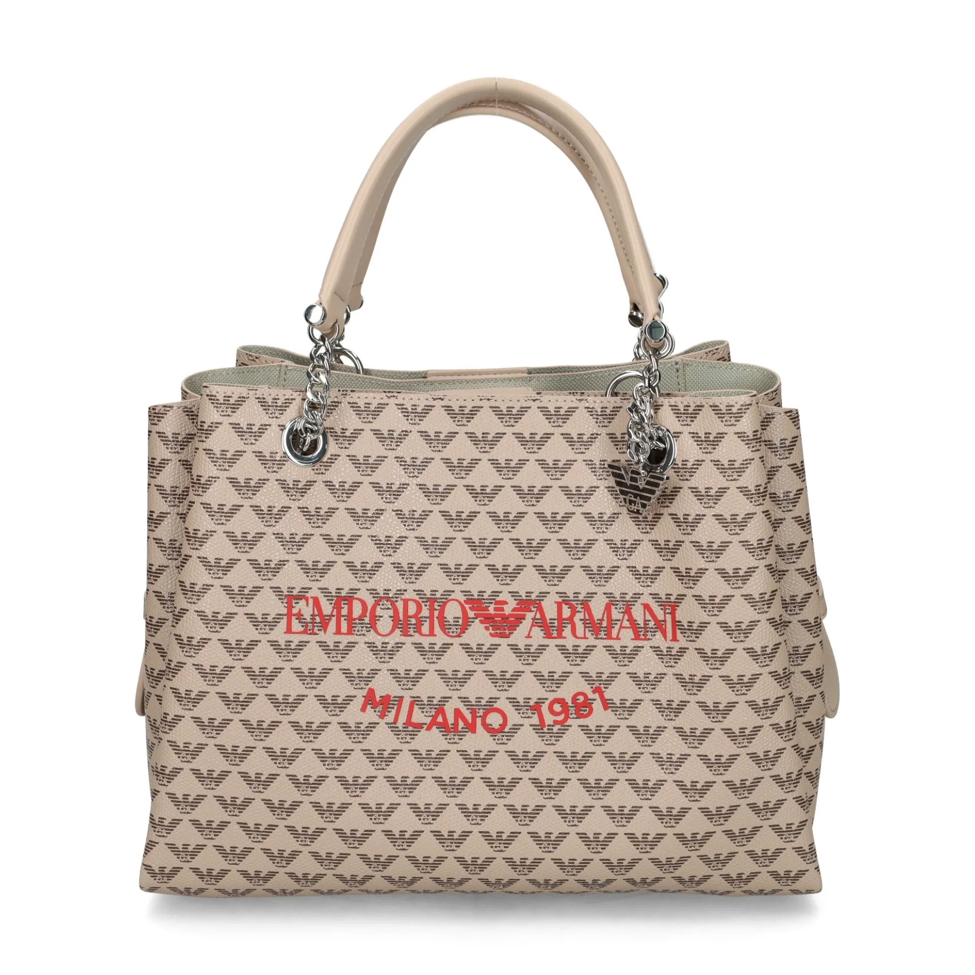 EMPORIO ARMANI Bolsos Y3D159 F1075 ECRU/T.MO