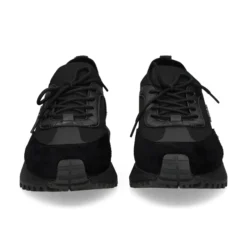 EMPORIO ARMANI Zapatillas de Hombre EM003739 MC005 BLACK+BLA