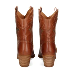 EXE Botas con tacón de Mujer CESAR-700 CAMEL PLATINO