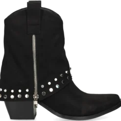 EXE Botines con tacón de Mujer 2153-2323 NEGRO