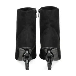 EXE Botines con tacón de Mujer SAMANTHA-810 NEGRO