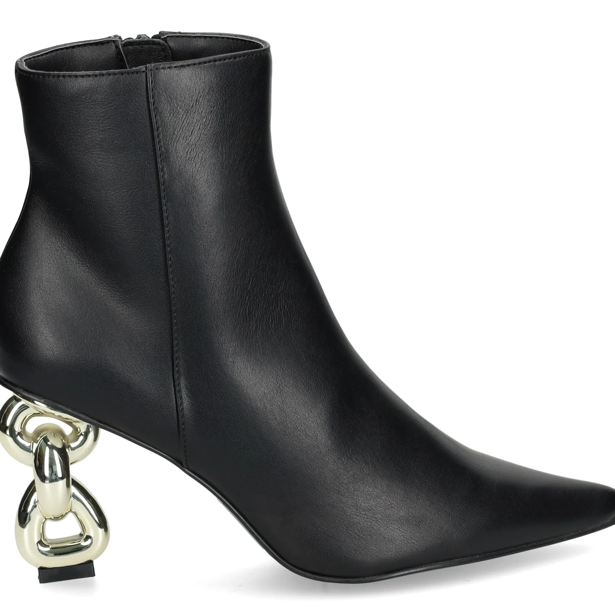 EXE Botines con tacón de Mujer SAMANTHA-810 NEGRO