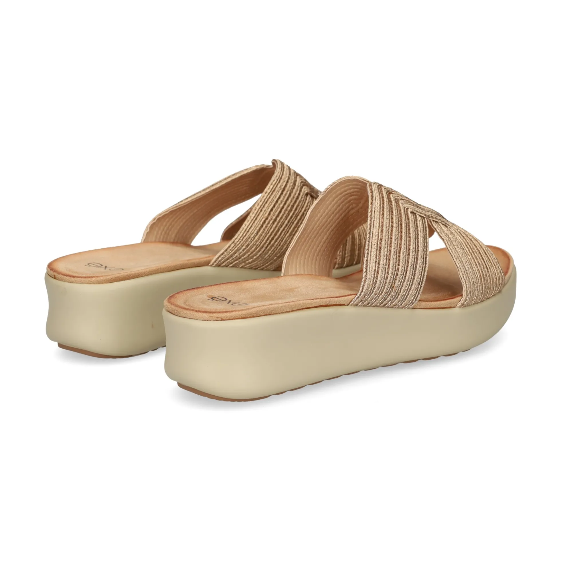 EXE Sandalias con plataforma de Mujer BZX23170-R7 PINK GOLD