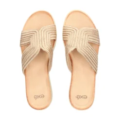 EXE Sandalias con plataforma de Mujer BZX23170-R7 PINK GOLD