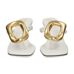 EXE Sandalias con tacón de Mujer SISSY-895 BLANCO