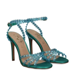 EXE Sandalias con tacón de Mujer JENNY-915 AGUA