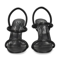 EXE Sandalias cuña de Mujer MAGGIE-834 NEGRO