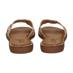 EXE Sandalias planas de Mujer ZF1982-E1 ORO ROSA