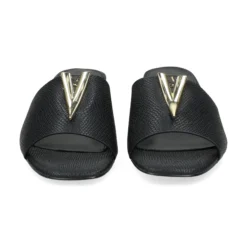EXE Sandalias planas de Mujer KATY-811 NEGRO
