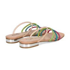 EXE Sandalias planas de Mujer AMELIA-669 MULTICOLOR