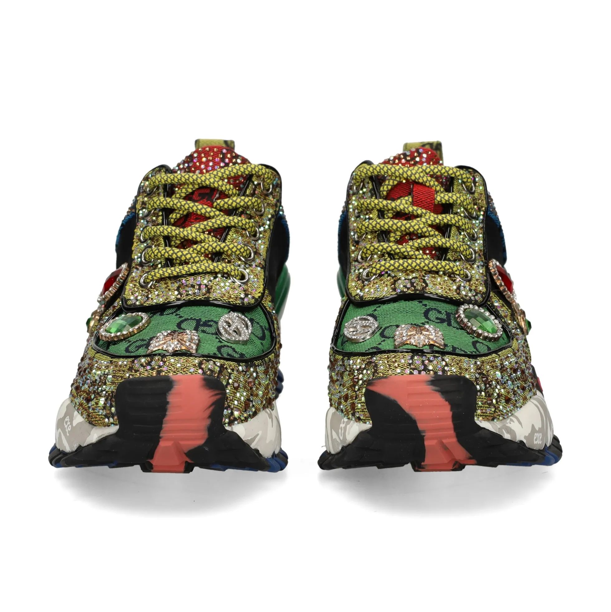 EXE Zapatillas de Mujer SY24-6 GREEN BLACK