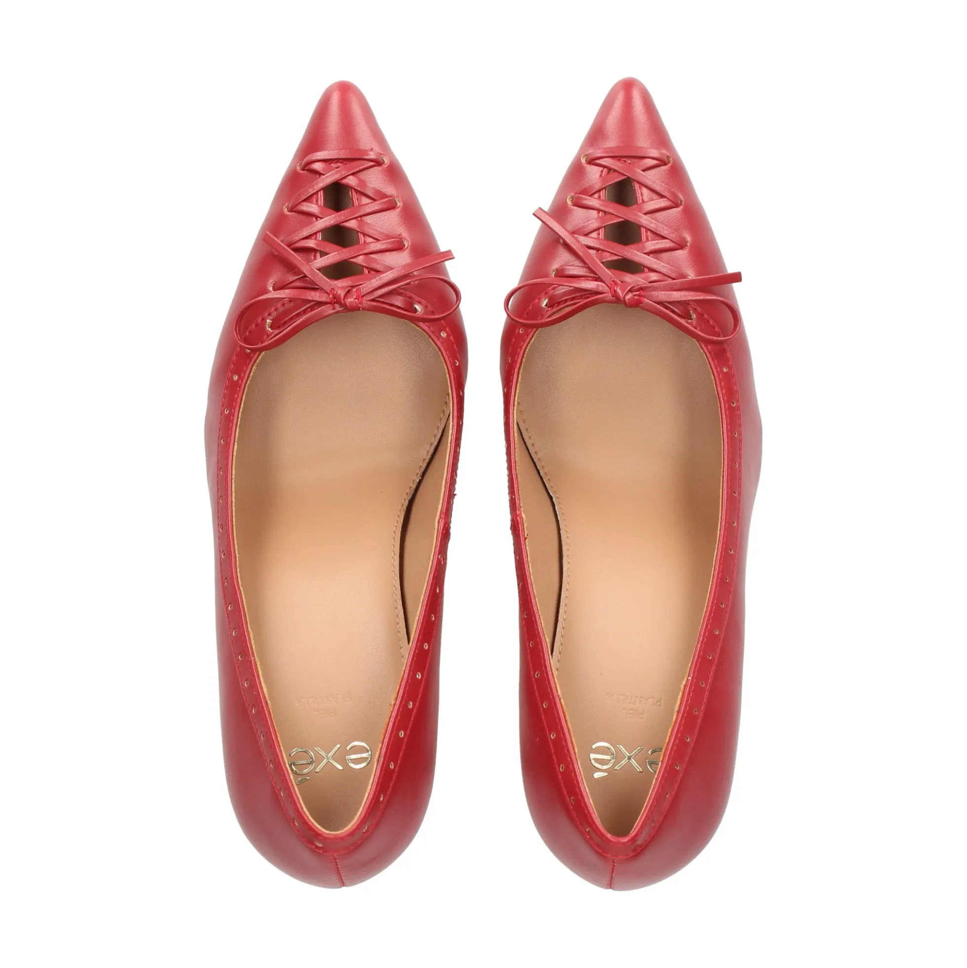 EXE Zapatos de salón SCARLET-802 ROJO