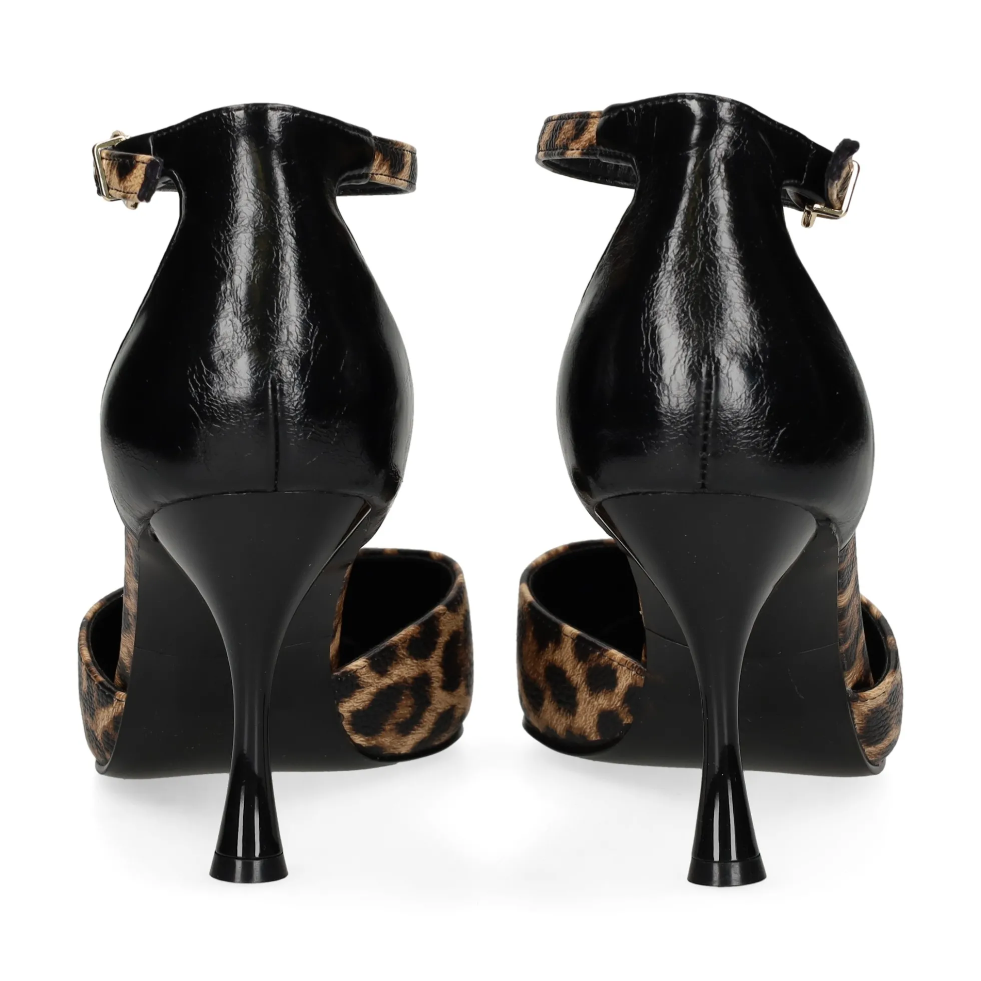 EXE Zapatos de tacón alto PARIS-817 LEOPARD BLACK