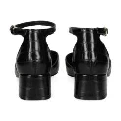 EXE Zapatos de tacón bajo GRACE-617 NEGRO