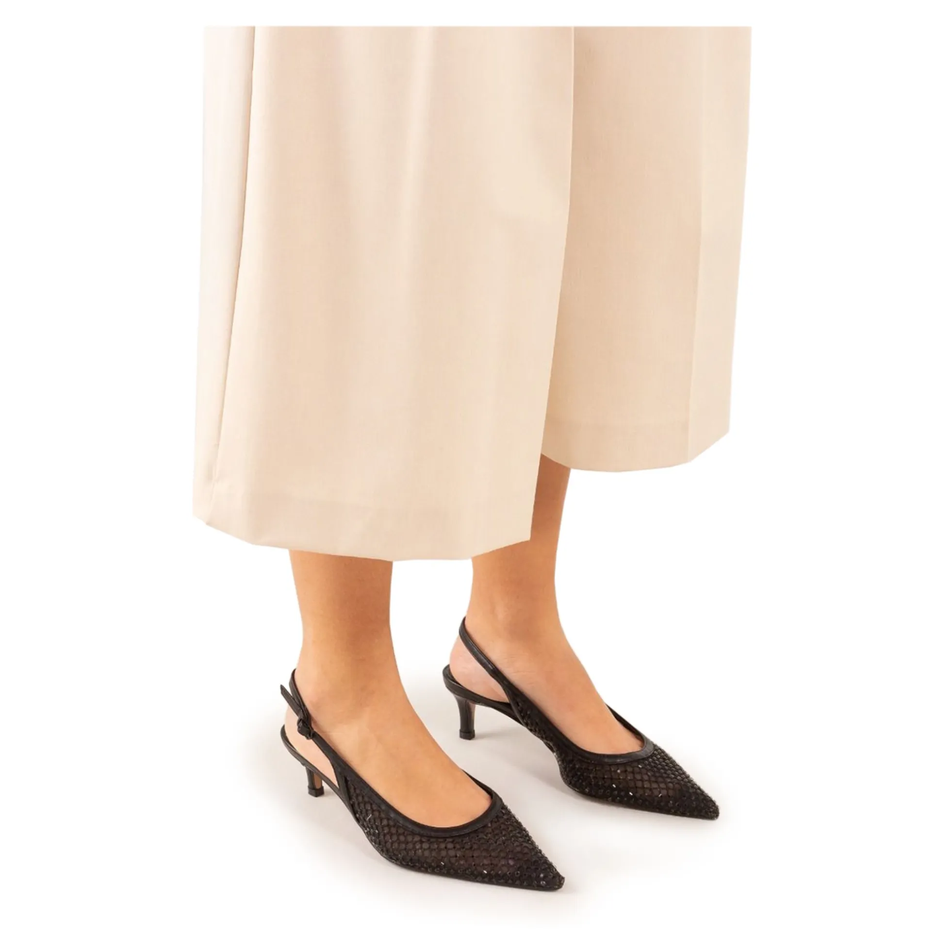 EXE Zapatos de tacón bajo IRIS-222 NEGRO