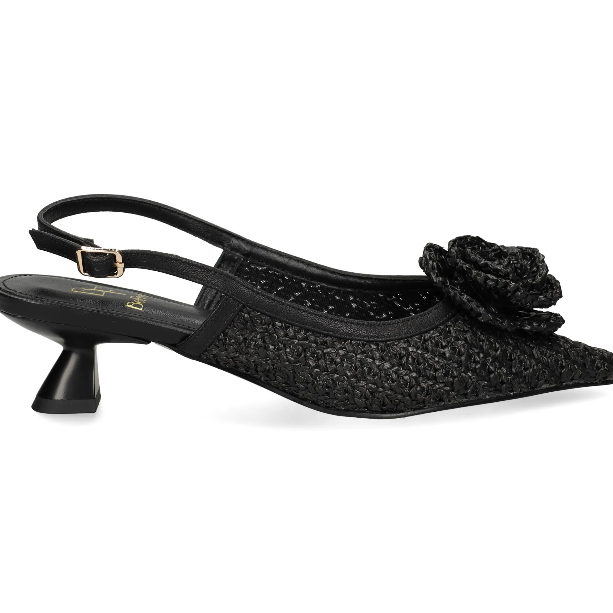 EXE Zapatos de tacón bajo VALENTINA-1637 NEGRO