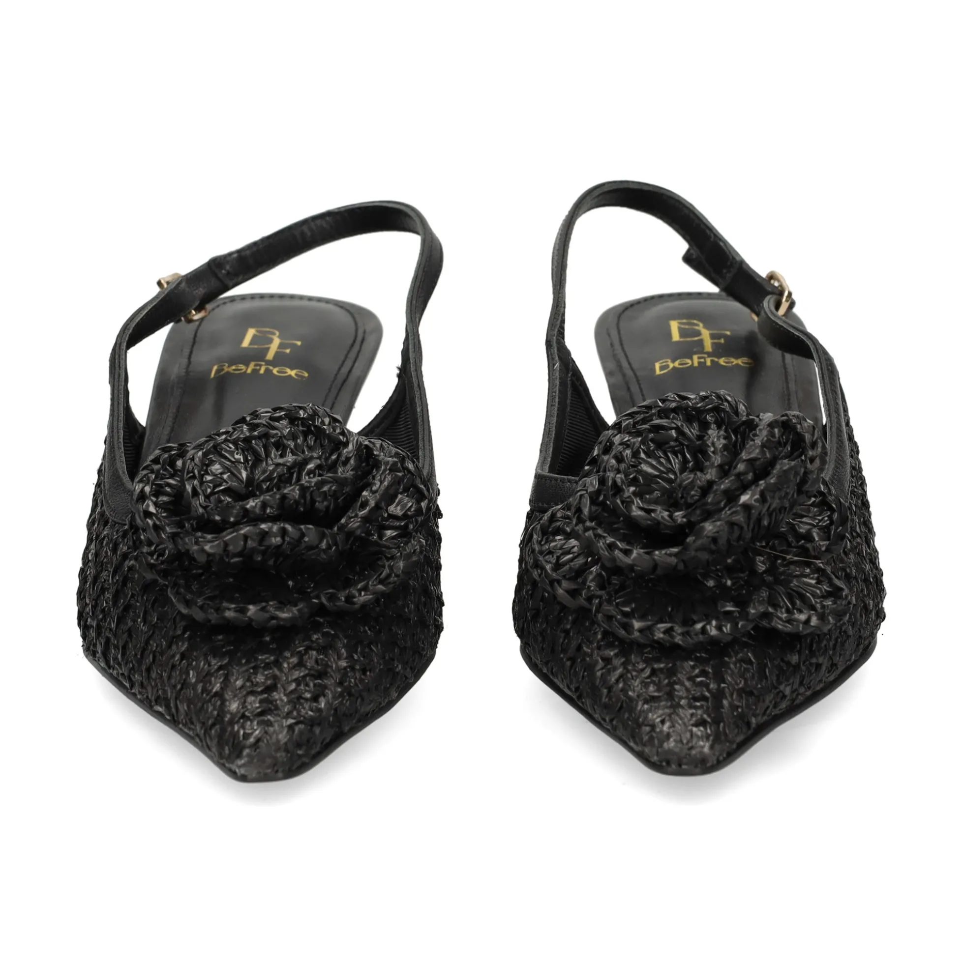 EXE Zapatos de tacón bajo VALENTINA-1637 NEGRO