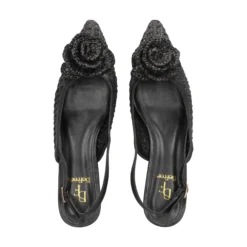 EXE Zapatos de tacón bajo VALENTINA-1637 NEGRO