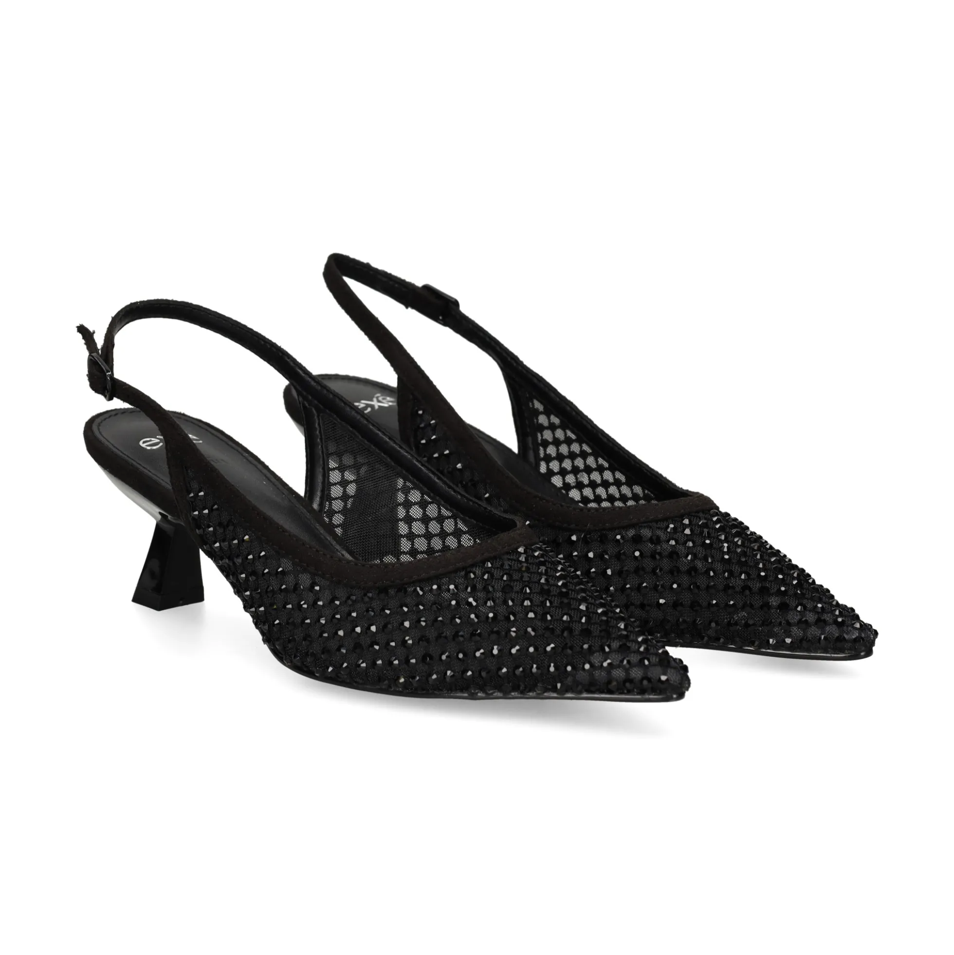 EXE Zapatos de tacón medio de Mujer BLAIR-235 NEGRO