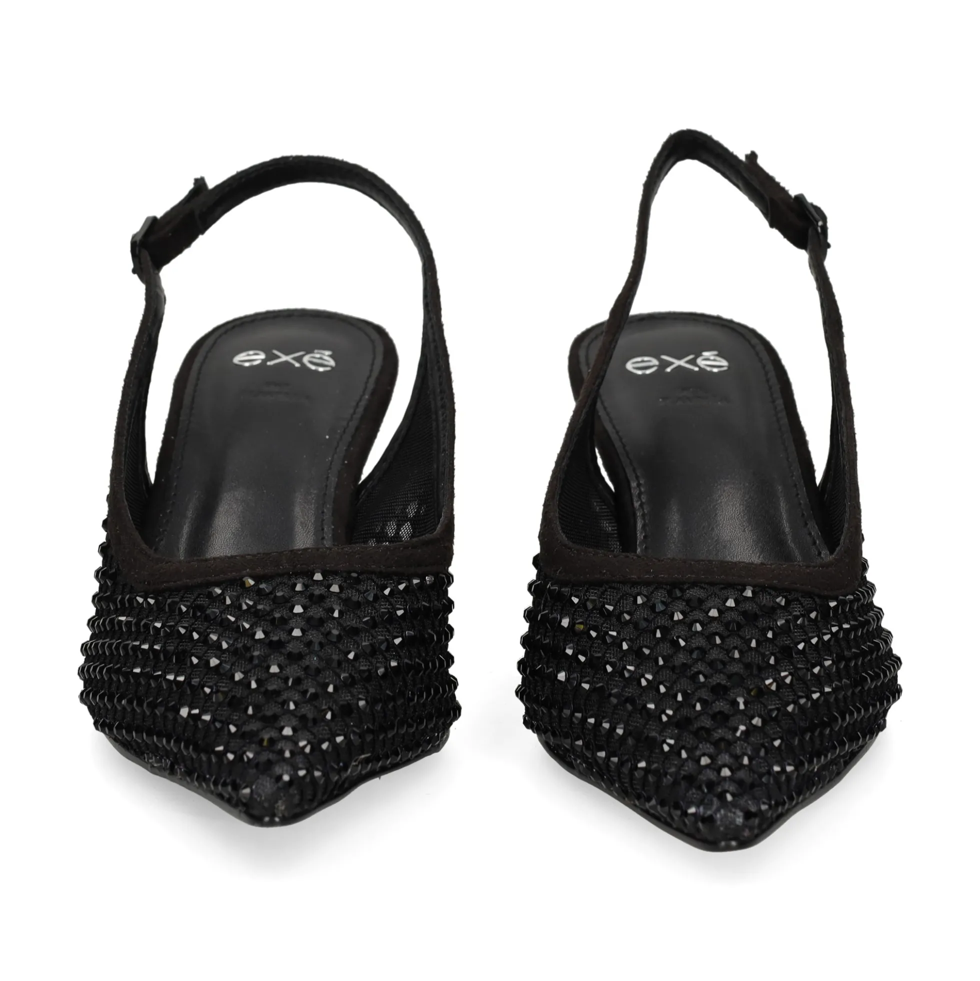 EXE Zapatos de tacón medio de Mujer BLAIR-235 NEGRO