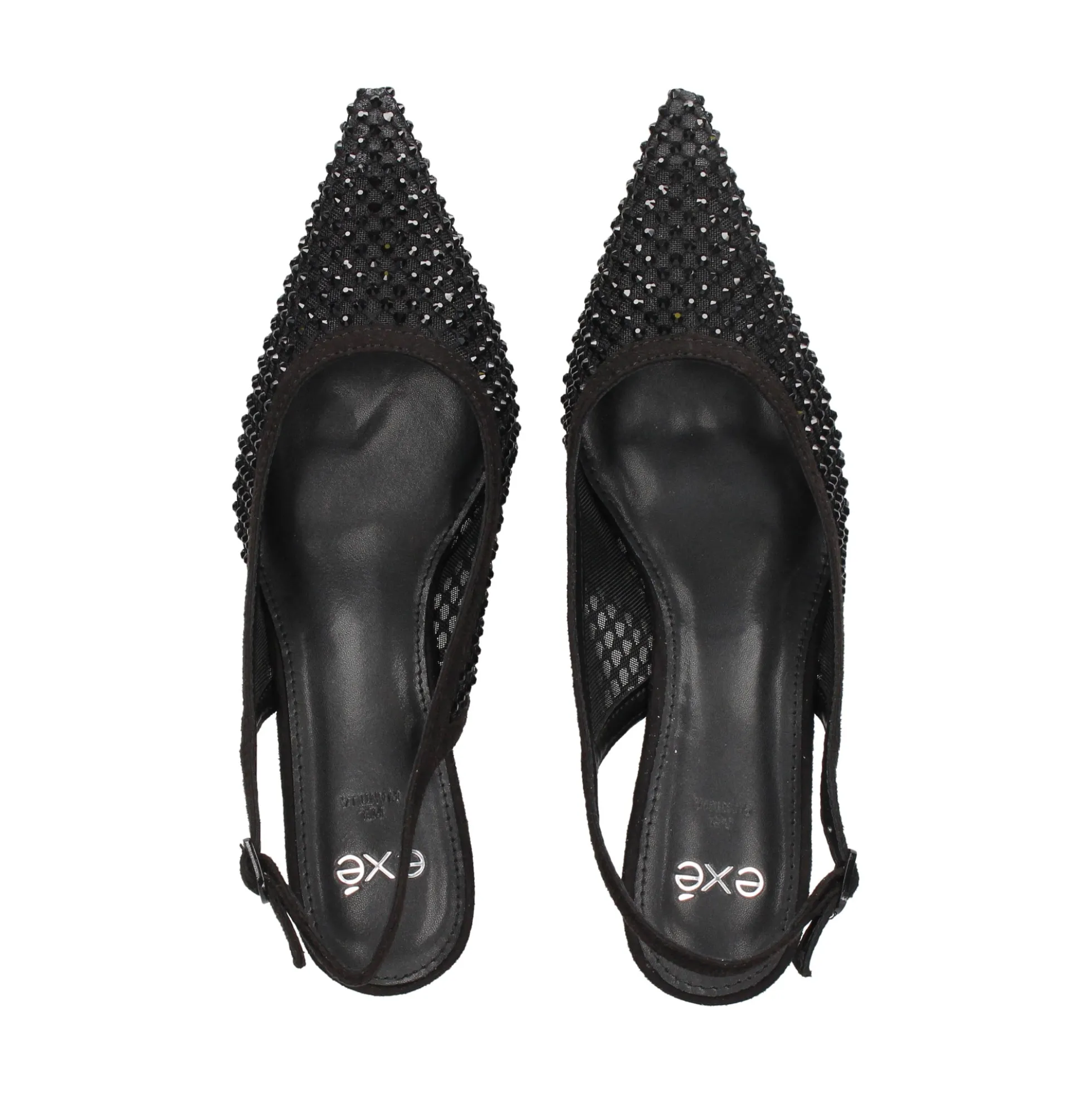 EXE Zapatos de tacón medio de Mujer BLAIR-235 NEGRO