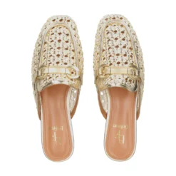 EXE Zuecos de Mujer ANNE-1578 ORO