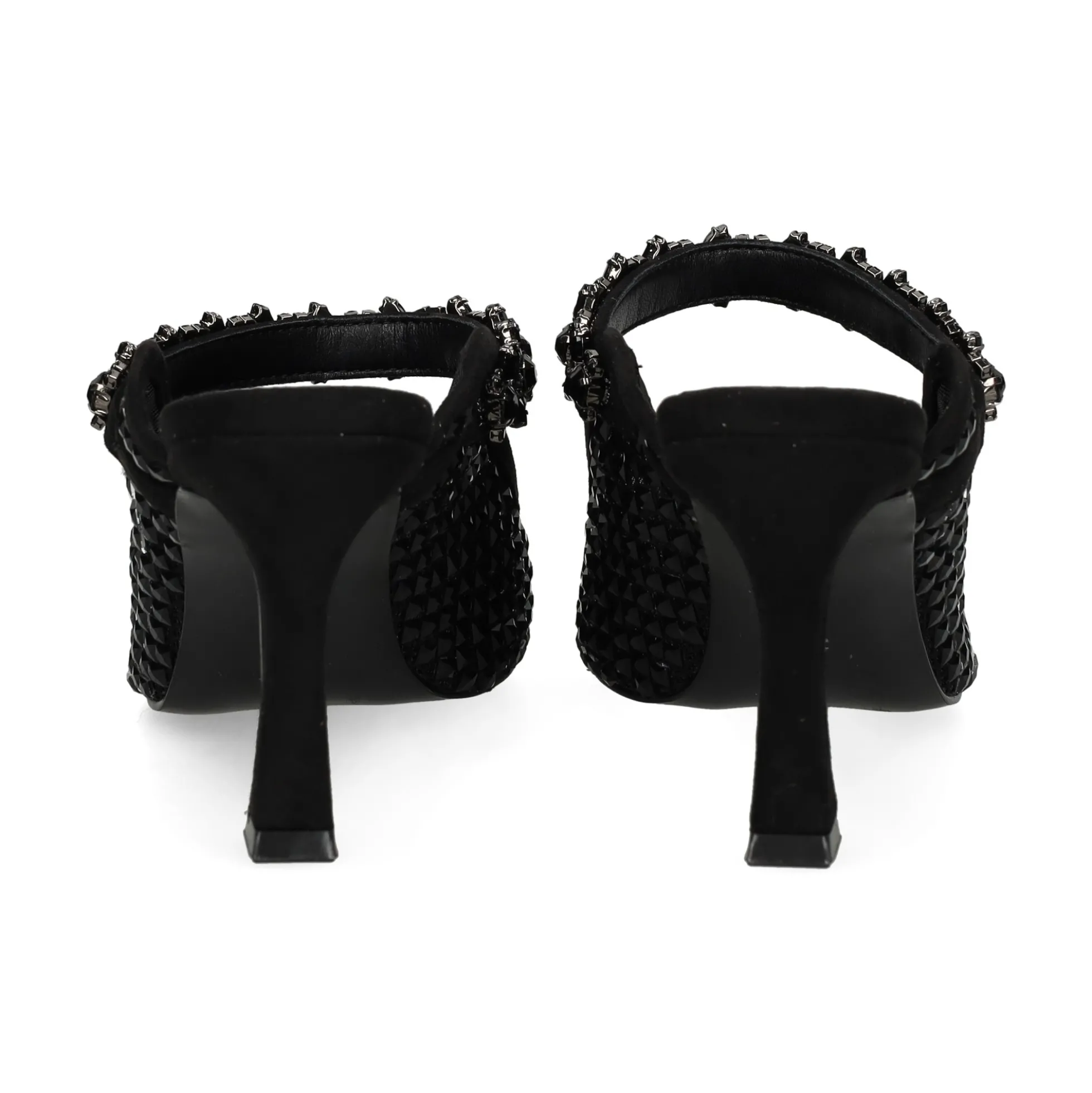 EXE Zuecos de Mujer LAMINA-277 NEGRO