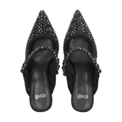 EXE Zuecos de Mujer LAMINA-277 NEGRO