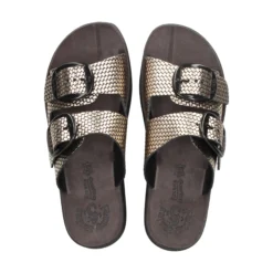 FANTASY Sandalias con plataforma de Mujer GOGO ORO