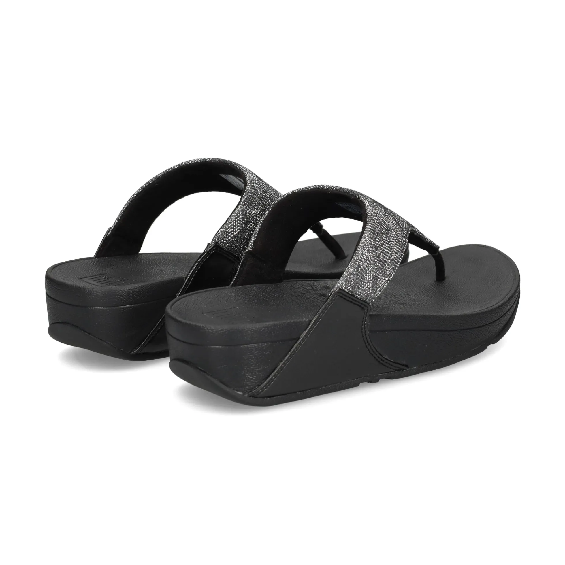 FITFLOP Sandalias cuña de Mujer ET8 090 ALL BLACK