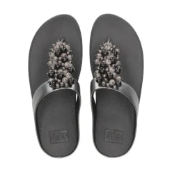 FITFLOP Sandalias cuña de Mujer HI9 B06 Pewter Blac