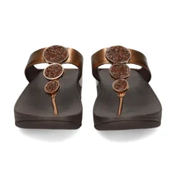 FITFLOP Sandalias cuña de Mujer HJ1 012 BRONZE