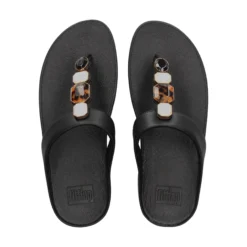 FITFLOP Sandalias cuña de Mujer IU9 090 BLACK