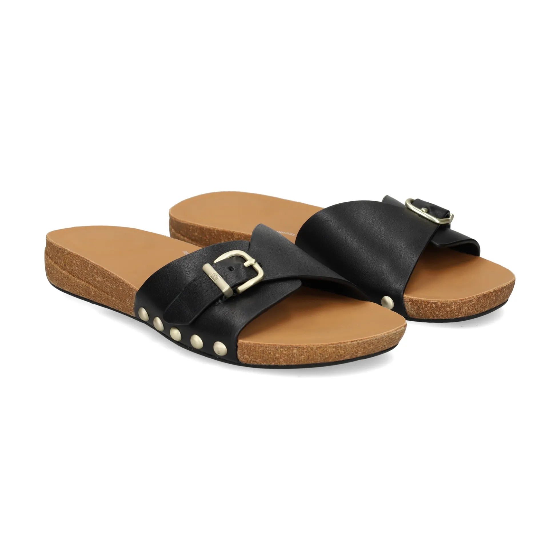 FITFLOP Sandalias planas de Mujer HF1 001 NEGRO