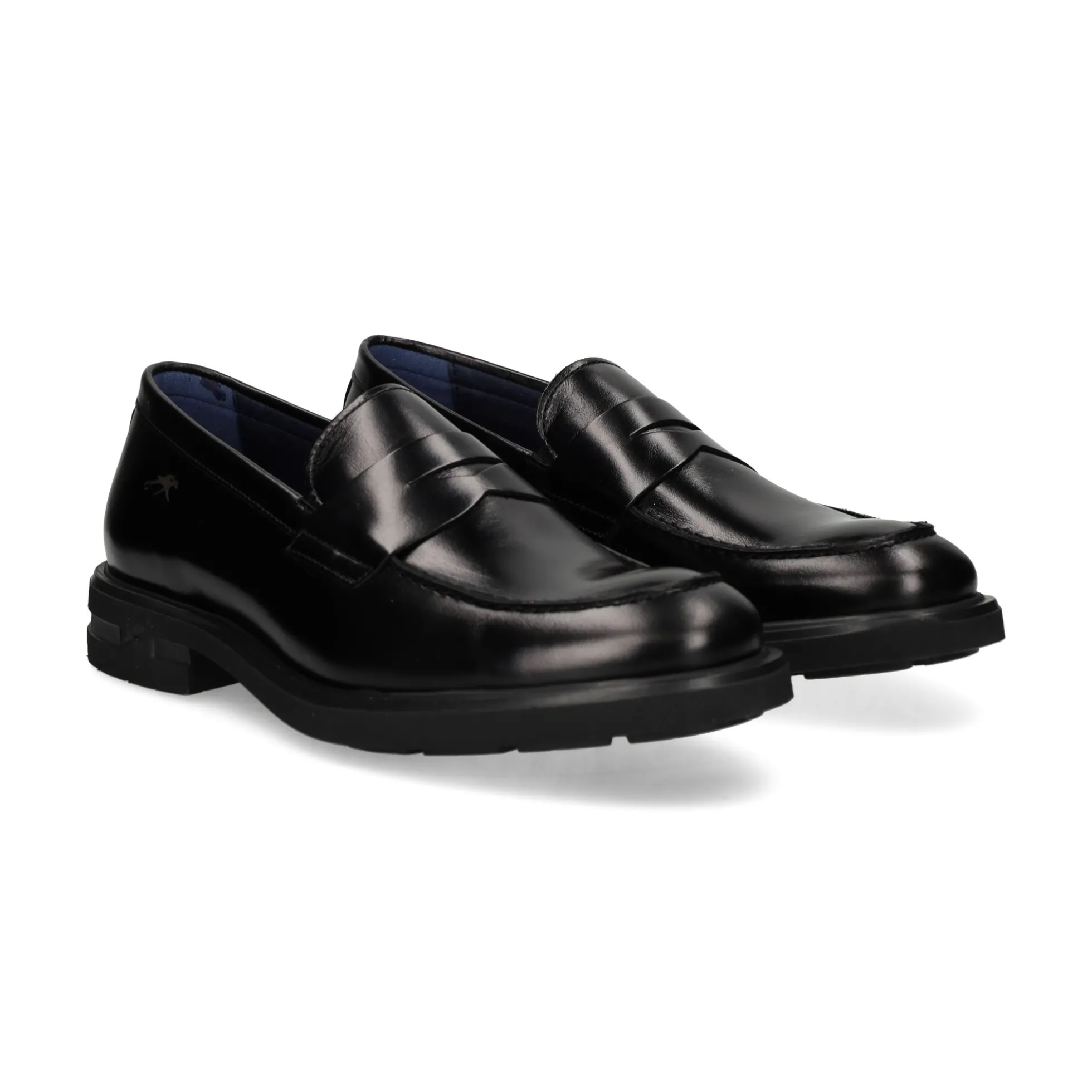 FLUCHOS Mocasines de Hombre F0633 NEGRO