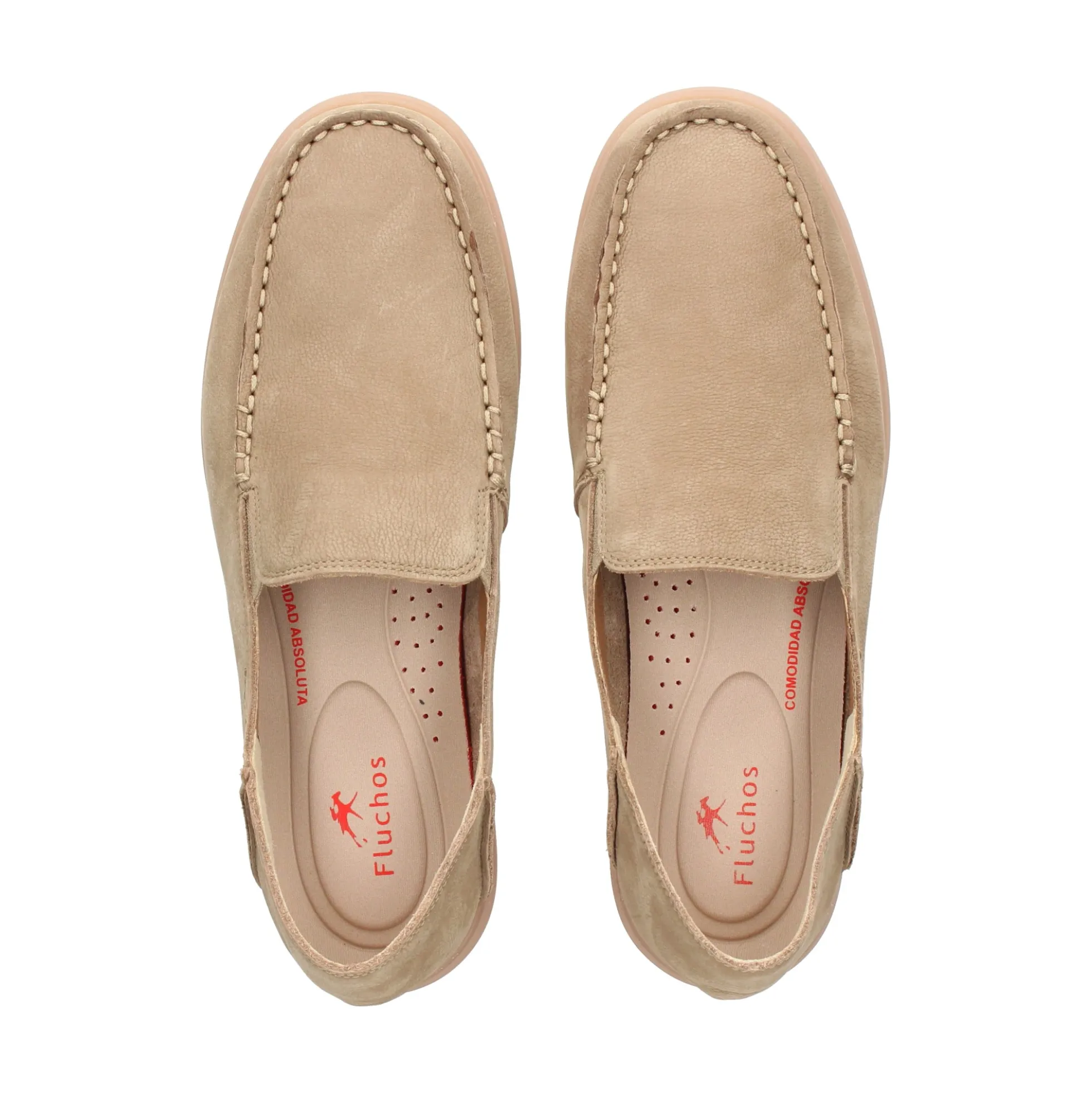 FLUCHOS Mocasines de Hombre F2193 MARMOTA