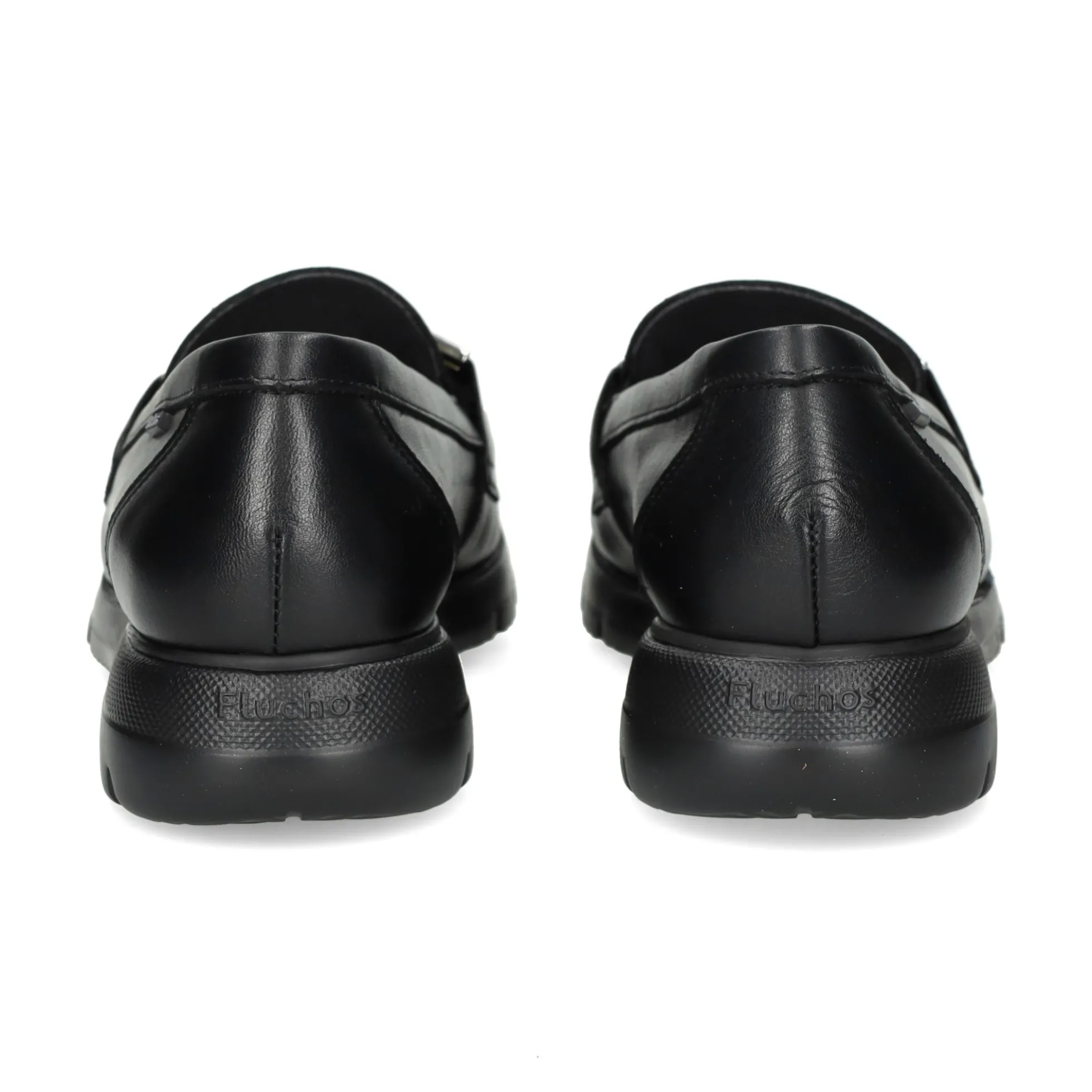 FLUCHOS Mocasines de Mujer F1794 NEGRO