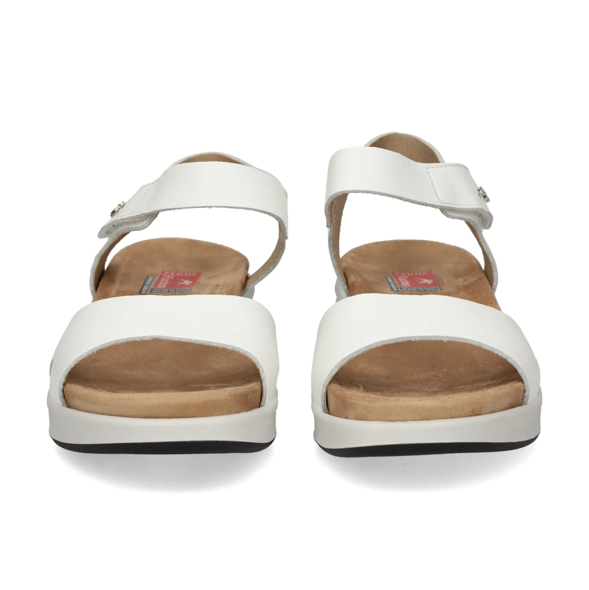 FLUCHOS Sandalias con plataforma de Mujer F1475 BLANCO