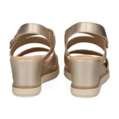 FLUCHOS Sandalias cuña de Mujer F1973 PLATINO