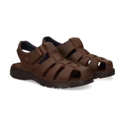 FLUCHOS Sandalias de Hombre F2198 MARRON