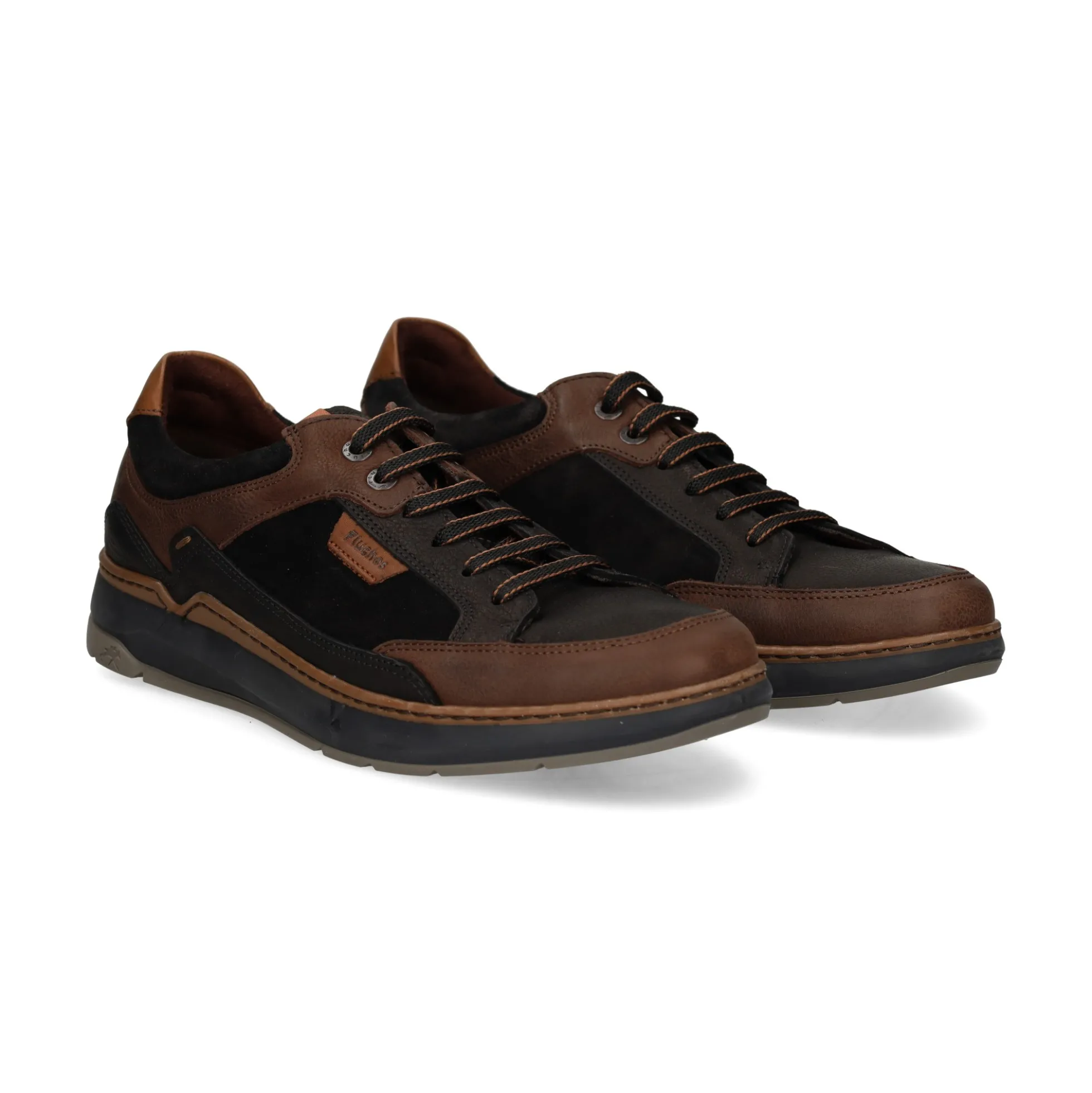 FLUCHOS Zapatillas de Hombre F2279 NEGRO+COM.5
